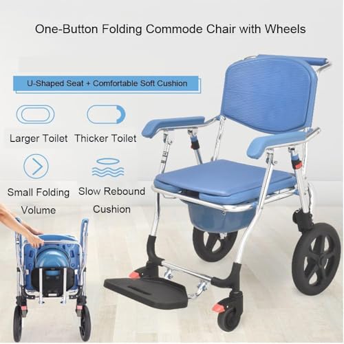 Chaise de bain mobile pliante pour sécuriser la douche des aînés