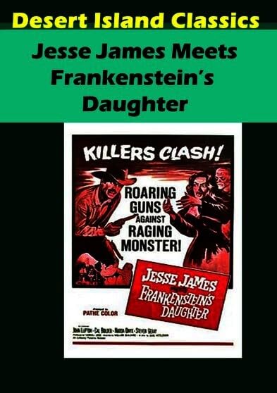 Jesse James Meets Frankenstein'S Daughter DVD Edizione Estados Unidos Italia de terror