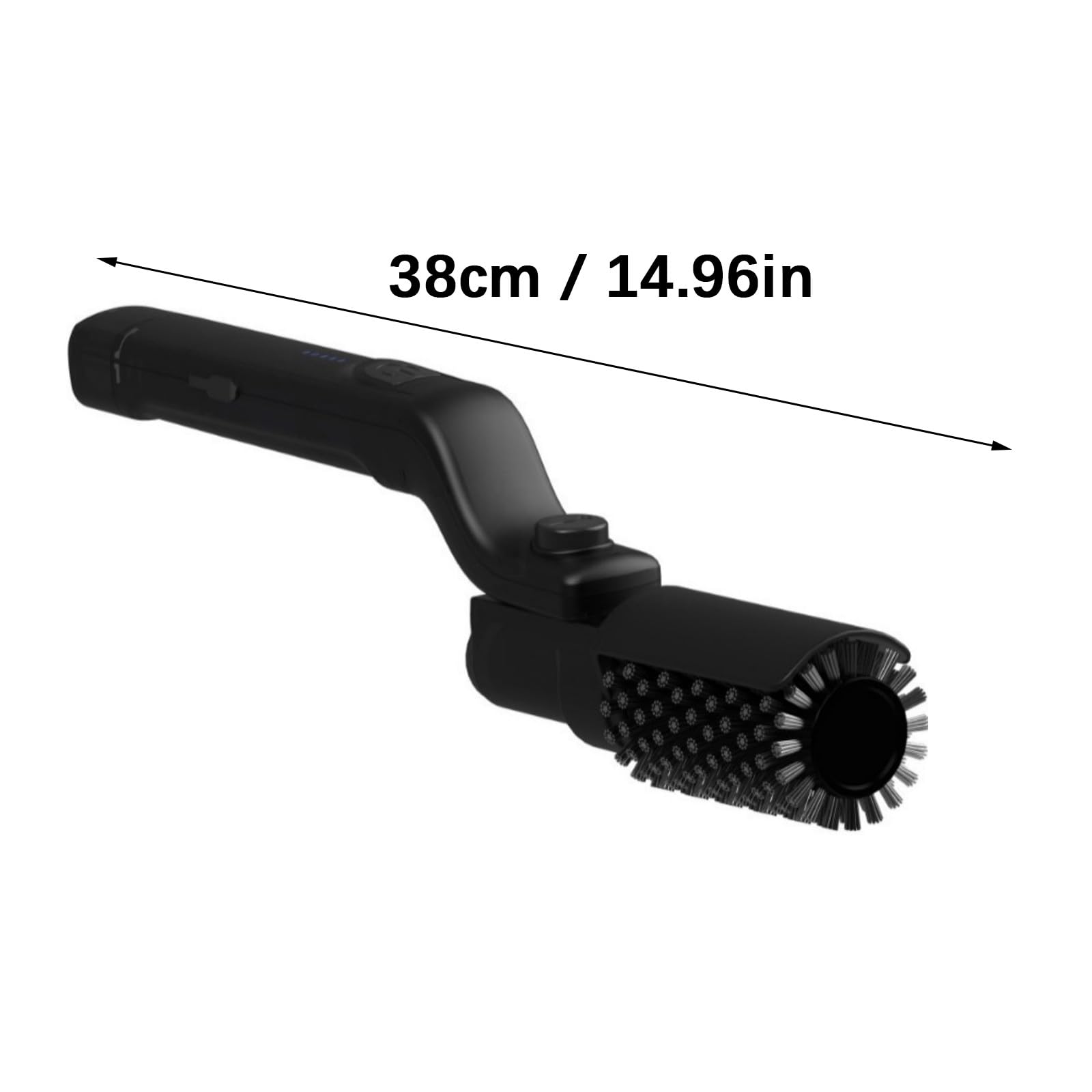 Cepillo limpiador de barbacoa recargable con motor, para parrillas de camping, rejillas de acero inoxidable, quitagrasas, batería incluida, ideal para limpieza de parrillas BBQ