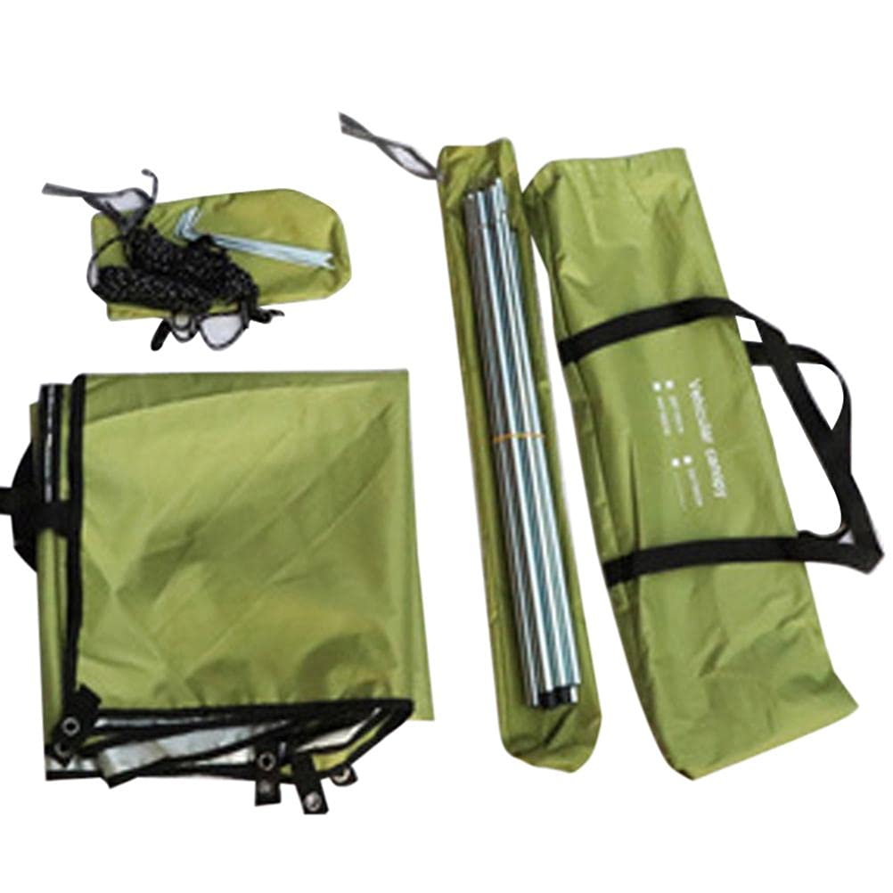 Srliya Tente de Camping pour SUV avec Auvent Latéral et Extension Arrière - Coffre de Voiture et Remorque Portable pour Voyage
