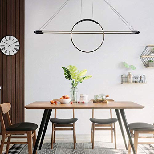 Lustre LED au design moderne en silicone avec réglage d'ambiance par télécommande