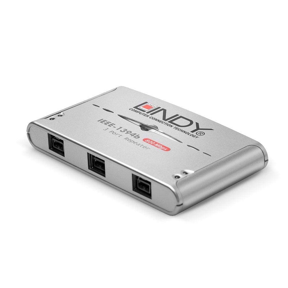 LINDY 3ポートFire Wirdd800 リピーターハブ　型番32911 Amazon.co.jp: LINDY 3ポート FireWire800 リピーターハブ (型番:32911