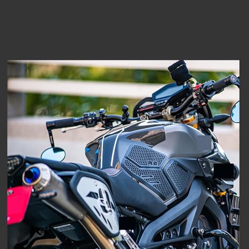 Coussinets antidérapants réservoir MT09 2013-2020 grip protection noir