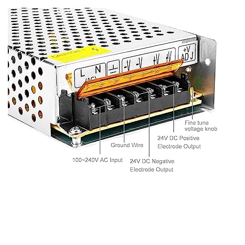 Alimentation DC variable de 24V 10A pour stabiliser vos caméras CCTV et LED