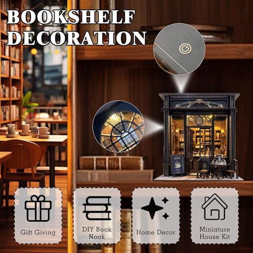 Retro Coffee Shop Book Nook Kit thumbnail 3