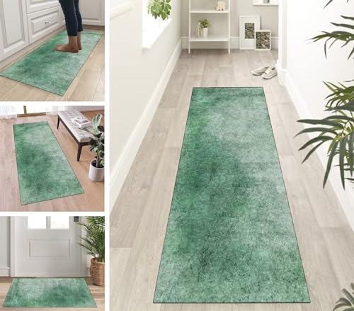 Alfombras Cocina Largas Verde Marca ZUZEKU
