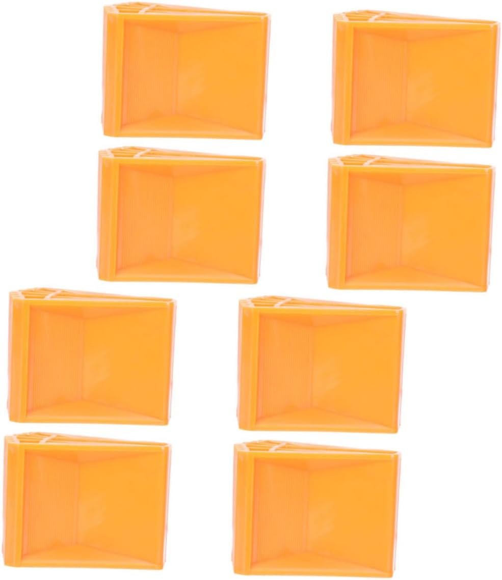 DOITOOL 8Pcs Ladder Feet Covers Non Slip Rubber Pads for Step Ladders Tool Installation Enhanced Stability Smooth Surfaces Safety Protection Accessories