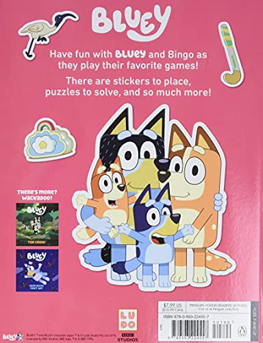 Bluey: Time to Play!: A Sticker & Activity Book