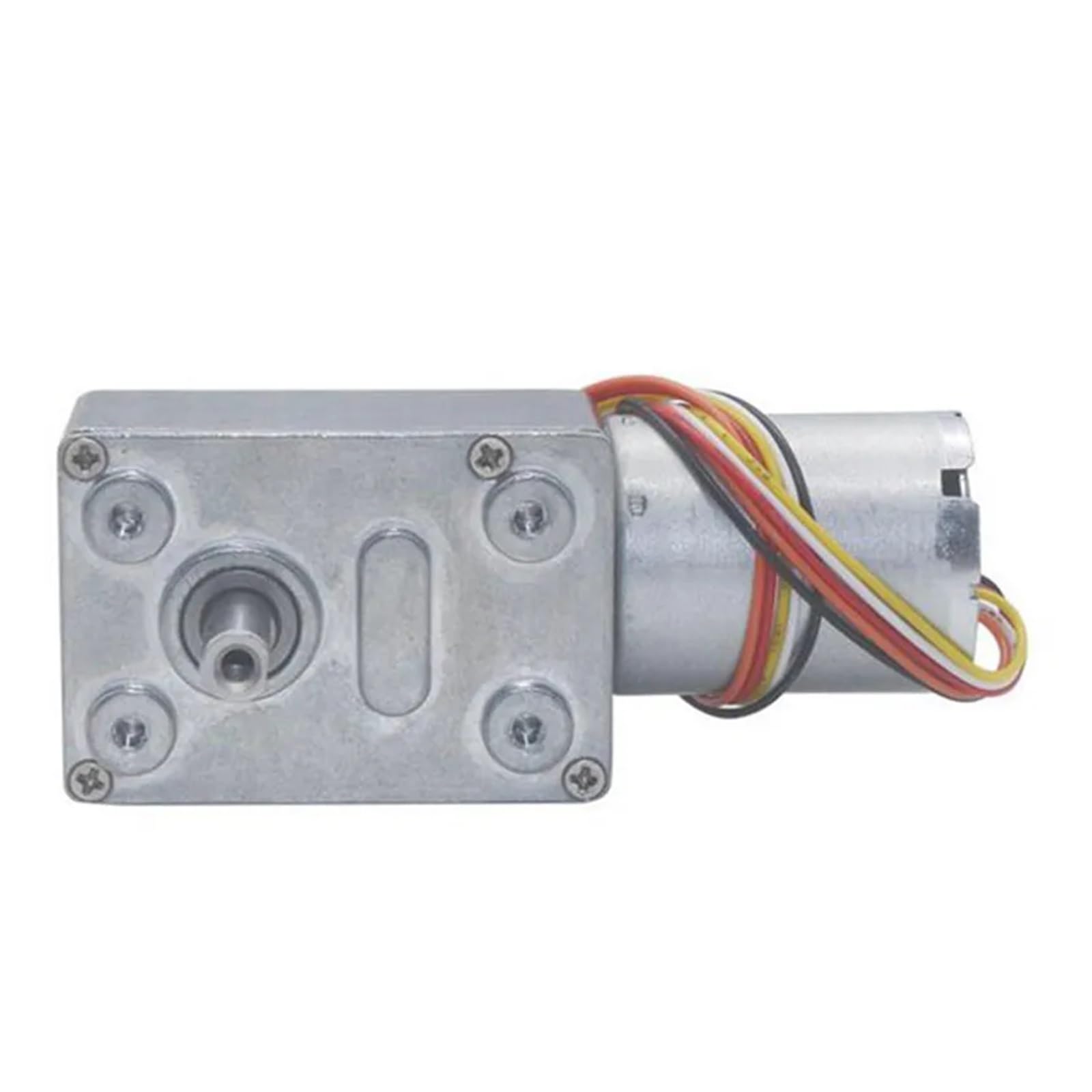 JGY-2430 Arrancador de Engranaje helicoidal de 12 V CC con Reductor de 10 RPM, Engranaje metálico de Alto par, Reverso, autobloqueo, sin escobillas, de Baja Velocidad