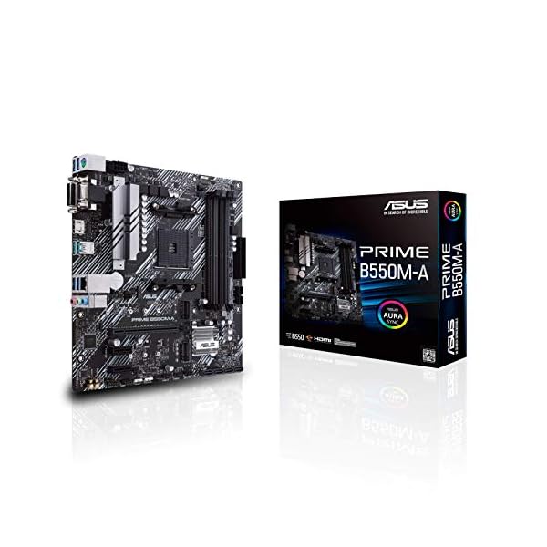 ASUS Prime B550M-A/CSM Mainboard Sockel (PC) AMD AM4 Formfaktor (Details) Micro-ATX Mainboard-Chipsa