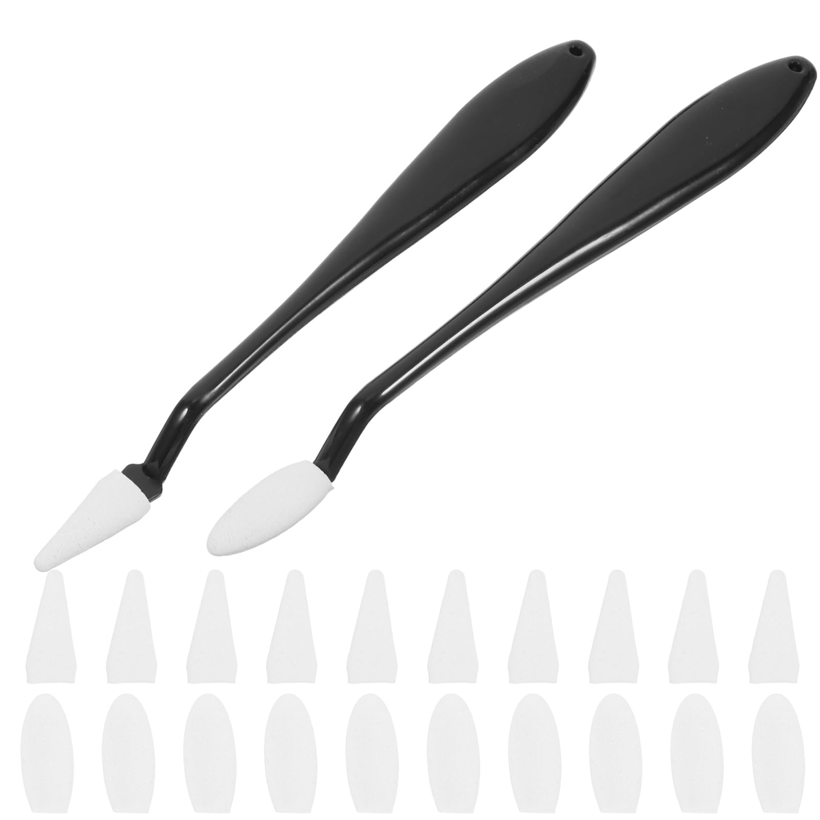 HAPINARY Student-Friendly Art Tools 2 Pack Sketch Eraser Set Blending Sponge Pens Highlight Eraser Art Sponge Brush for Drawing Erasing