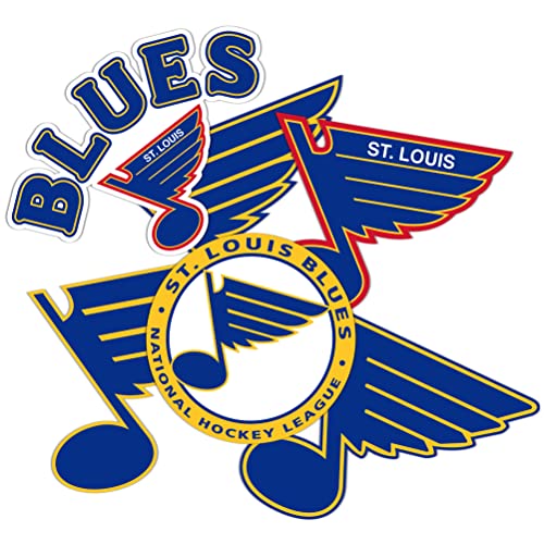 Desert Cactus St. Louis Blues Sticker Saint Louis Team NHL National Hockey League Vinyl Decal Laptop Water Bottle Car Scrapbook Sheet (Vintage Sheet)