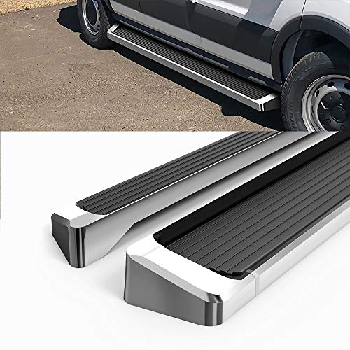 Estribos HD Ridez Running Board 6" Plata para Ford Transit miniatura 4