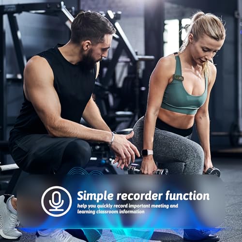 Image of 64GB Sport Clip on MP3 Player with Bluetooth- Superlight Mini MP3 Player with FM Radio,Recorder,MicroSD Support,Shuffle Playback for Jogging,Running,Cycling, Hiking,Climbing and Yoga