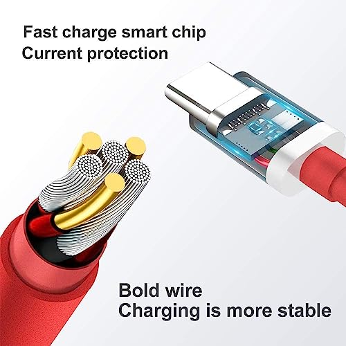 Image of Original USB Type C 100W Super Fast Charging Data Cable Compatible with Oneplus 11 /11R /10 /10 Pro /10R /10T /9 Pro /9 RT /9R /8 Pro, White