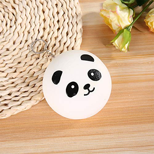 VCOSTORE Jumbo Squishies Panda Egg & Bread Buns Pack , Slow Rising Squishy Soft and Scented Stress Relief Toys for Adults Kids Party Favor - Thumbnail 7
