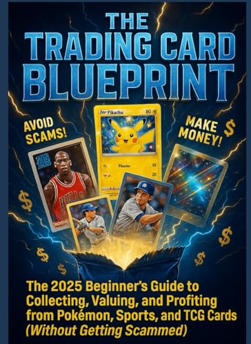 THE TRADING CARD BLUEPRINT: The 2025 Beginner's Guide to Collecting, Valuing, and Profiting from Pokémon, Sports, and TCG Cards (Without Getting Scammed)