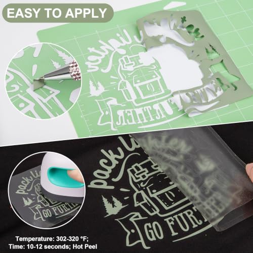 Image of VINYL FROG Sage Green Heat Transfer Vinyl Roll 12 inch x12ft Matte HTV Vinyl | Khaki Green Iron on Vinyl for T-Shirts, Heat Press Vinyl for DIY Craft Designs Easy to Cut & Peel Off & Transfer