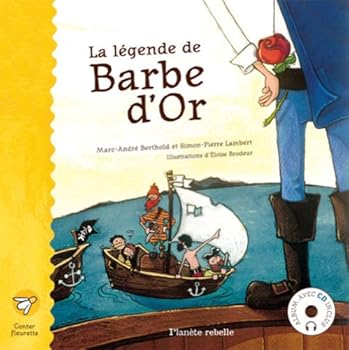 Paperback LA LEGENDE DE BARBE D'OR + CD [French] Book