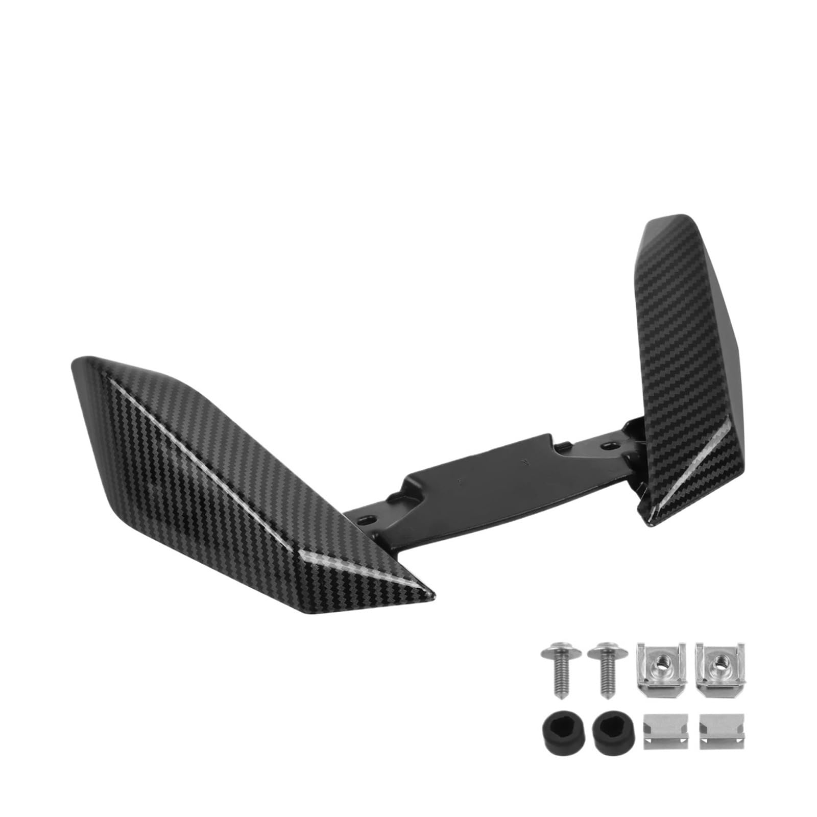 Compatible con BMW R1300GS 2023 2024 Extensión de Pico Delantero Guardabarros Extensor de Rueda Protector de Cono de Nariz Accesorios R 1300 GS(Carbon Fiber Pattern)