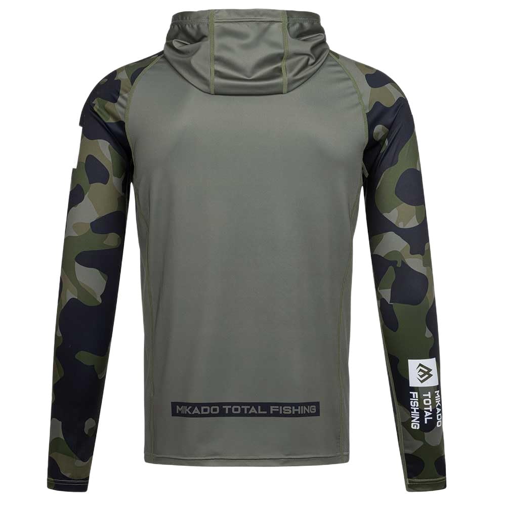 Mikado Gator UV Hooded Long Sleeve T-Shirt M