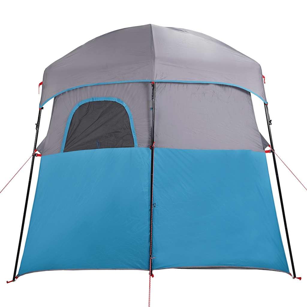 Genérico Tienda de Ducha para 2 Personas Impermeable Azul,Deportes,Actividades al Aire Libre,Camping y Senderismo,Tiendas de campaña-4009534