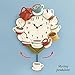 Collections Etc Coffee Cup Pendulum Wall Clock Kitchen Decor