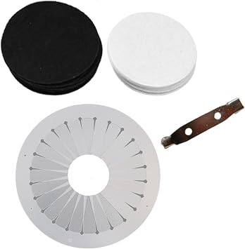 Badge Button Ornament Easy Rosette Maker Decorative Scrapbooking DIY Hobby Arts Handmade for Beginners Ribbon, 12cm, 12cm or 15cm or 9cm