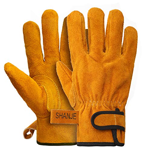 耐熱 手袋 SHANJE黄色 柔らかい 耐切創 使いやすさ 耐刃グローブ アルミホイル素材 高温耐性350℃