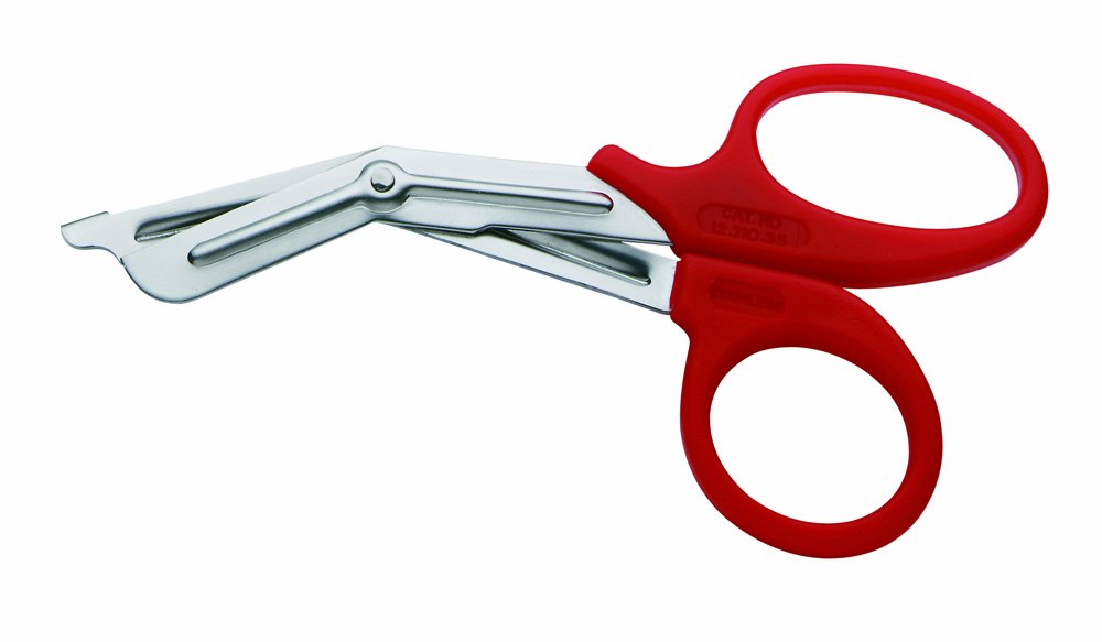 Timesco Tough Cut Utility Scissors 7.5" Red