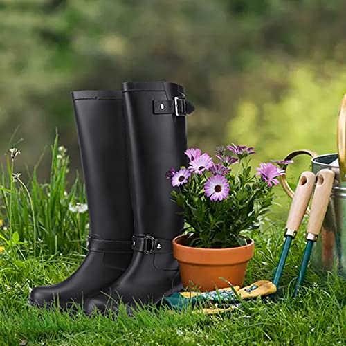 Gracosy Stivali da Acqua Donne Stivali da Pioggia