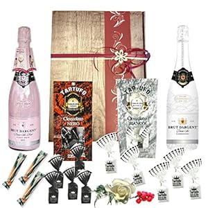 Geschenkkorb und Geschenk Spezialitäten für Frauen und Männer mit Brut Dargent ICE, Tartufo Dolce di Alba von…