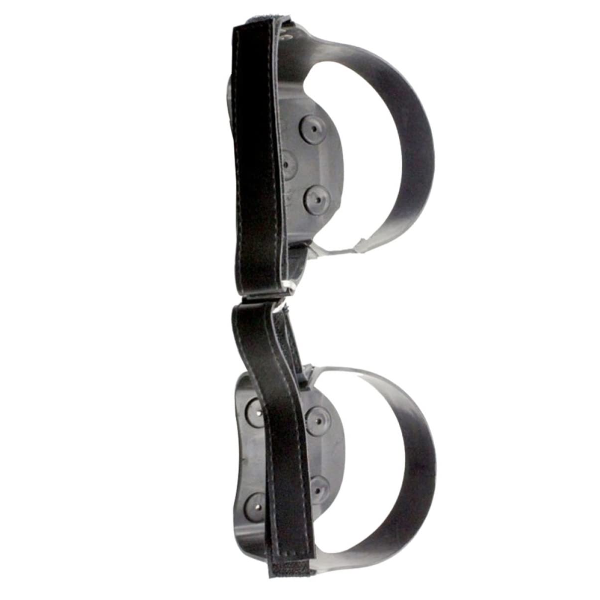Gatuida Ramponi per Scarpe da Ghiaccio 5 Denti in Silicone Antiscivolo Striscia Riflettente, per Escursionismo e Camminata su Ghiaccio e Neve