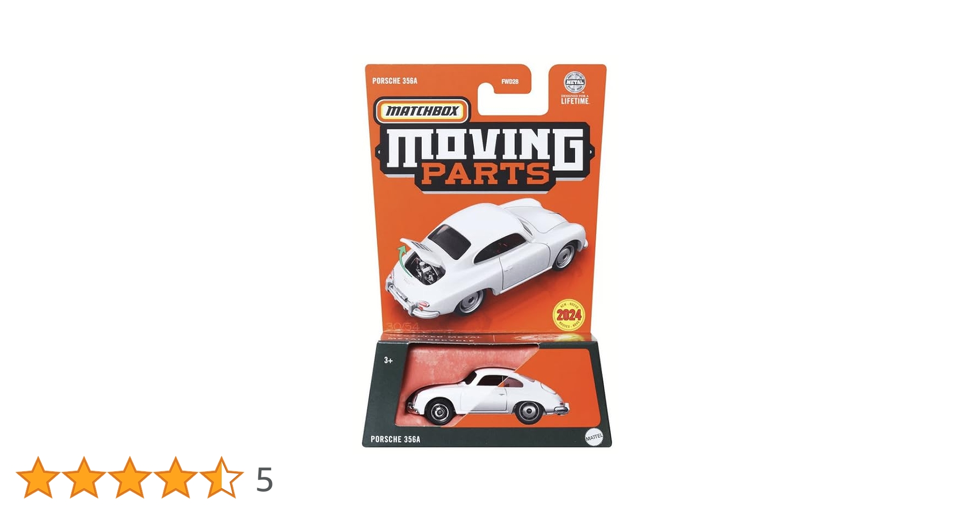 Amazon.co.jp: マッチボックス ムービングパーツ ポルシェ 356A