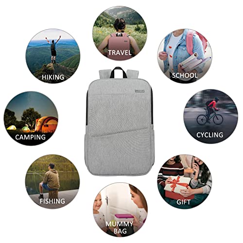 Image of Travel Laptop Backpack with USB Charging Port+Anti-Theft[Water Resistant] College School Bookbag Fits 16 Inch Laptop