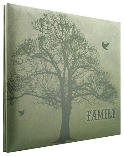 Image of MCS Expandable 10-Page Scrapbook Album with 12 x 12 Inch Pages, 13.5 x 12.5 Inch, inchFamily Tree inch