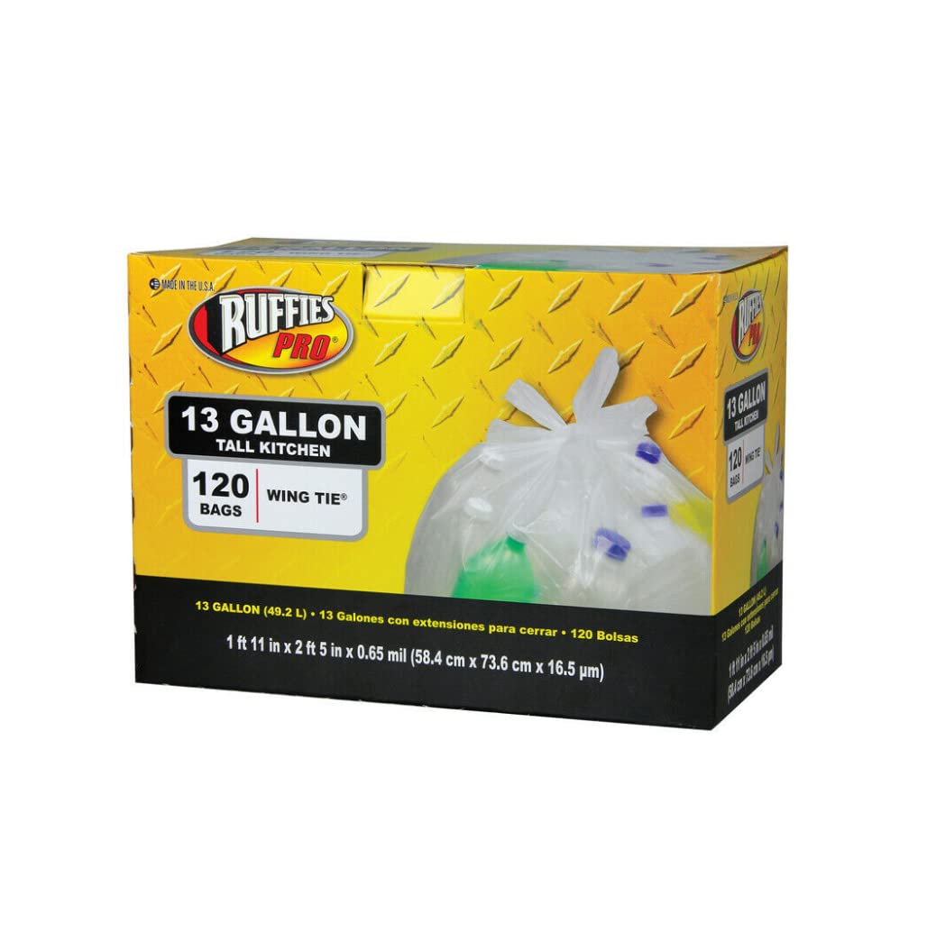 Berry Plastics 1124915 120CT 13GAL torba do recyklingu, 3 galonów