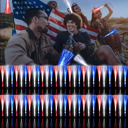 Baguettes en fibre optique pour illuminer vos soirées festives du 14 juillet