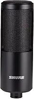 Shure Microfone de gravação SM4 Studio, microfone condensador XLR Home Studio otimizado para vocais suaves a instrumentos altos com áudio pronto para mixagem - Estrutura totalmente metálica (SM4-K)