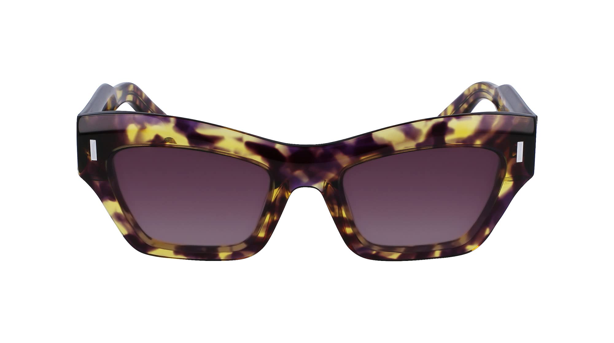Calvin Klein Women's Sunglasses CK23503S - Purple Havana with Gradient Violet Grey Lens