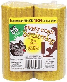 4 each: C & S Sweet Corn Squirrel Log (608)