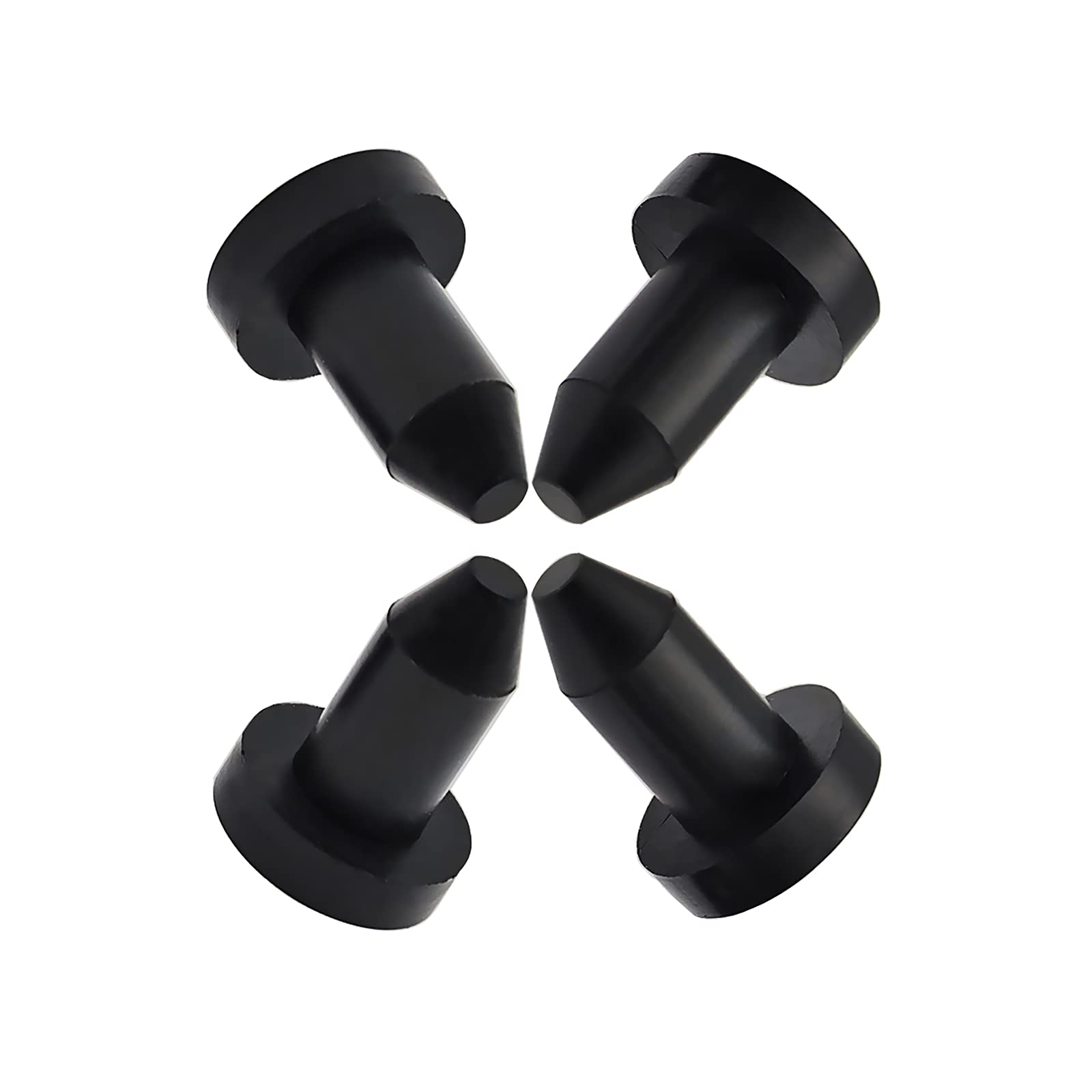 4 Pack 1/2" Kayak Drain Plug Push for Sundolphin Pelican Kayaks Pond Prowler 4985616 Aruba 8 SS, Aruba 10, Bali 8, Excursion 10