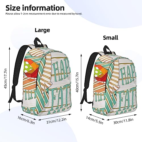 Sac à dos ordinateur portable avec compartiment renforcé et imprimé graphique