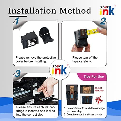 starink 540XL 541XL Ink Cartridges Replacement for Canon PG-540XL CL-541XL Compatible with Canon PIXMA TMG4250 MG3650 MX475 MG3250 MG3600 TS5150 TS5151 MG3550 MG3150 MX535 MG3500 MG3100 MG3200 MG4200