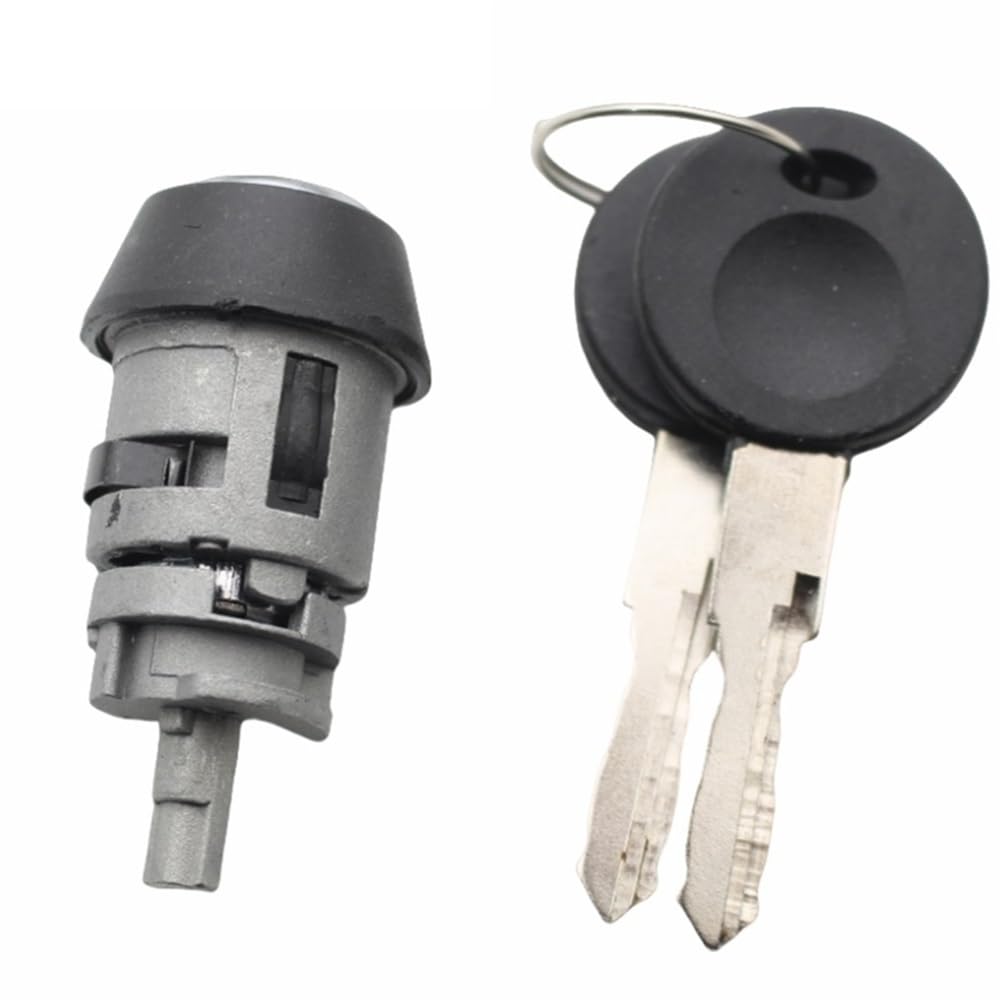 Pengnaqp One Color Ignition Barrel 191905855 Compatible With Vw For Beetle Car Ignition Lock Cylinder With 2Pcs Key