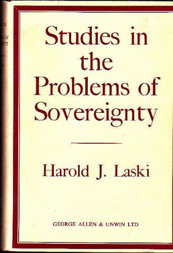 Studies in the problem of Sovereignty 0043200540 Book Cover