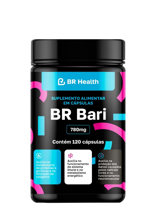 BR Bari - Polivitamínico Bariátrico 120 Cápsulas - BR Health