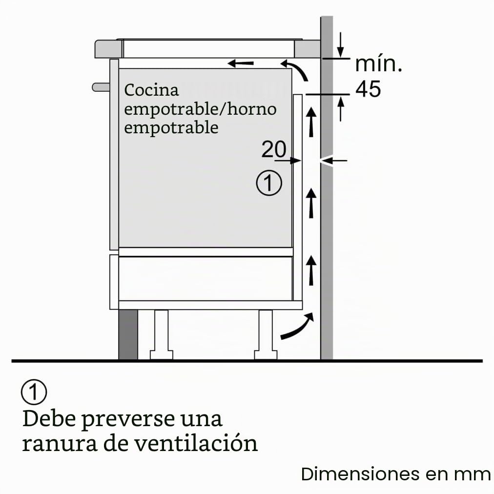 BOSCH SERIE 2 PUG611AA5E 60 CM ZONA PLACA DE INDUCCIÓN 4 ZONA(S)