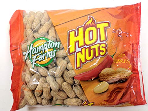 Hampton Farms Hot Nuts Spicy Peanuts Medium Heat 2 - 20Oz Bags Always Fresh #TOP1