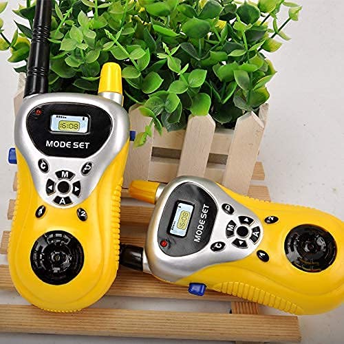 Piercell 2 Player System Toy Interphone Kids Walkie Talkie with Extendable Antenna...